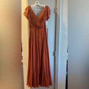 Celebrate DB Studio Sienna Dress with Flutter Sleeves